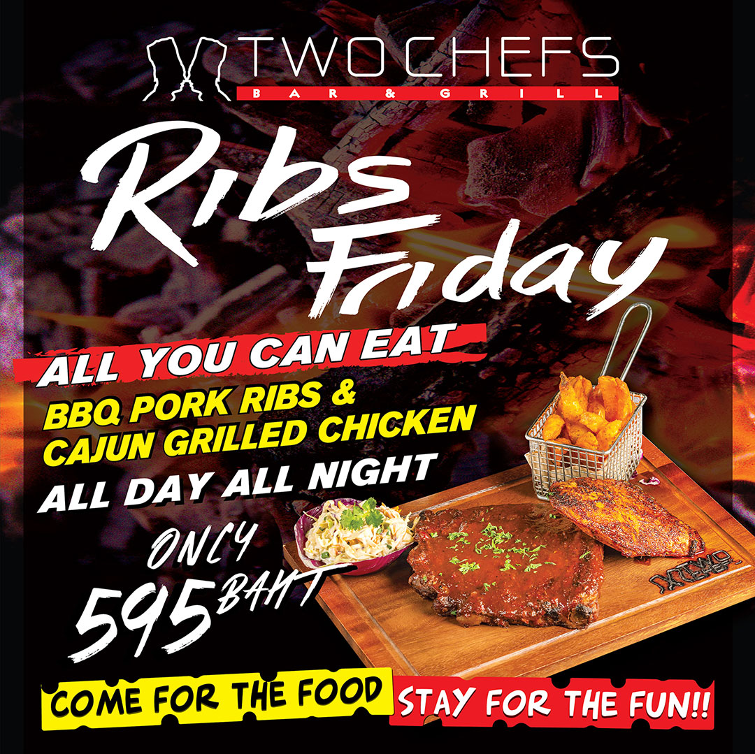 Ribs Friday at Two Chefs!