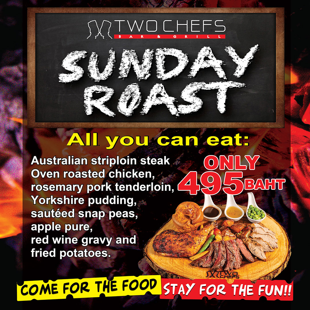 Sunday Roast at Two Chefs!
