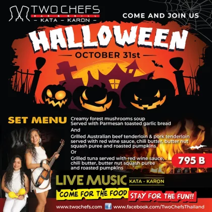 Halloween @ Two Chefs Bar & Grill - 31st October 2026